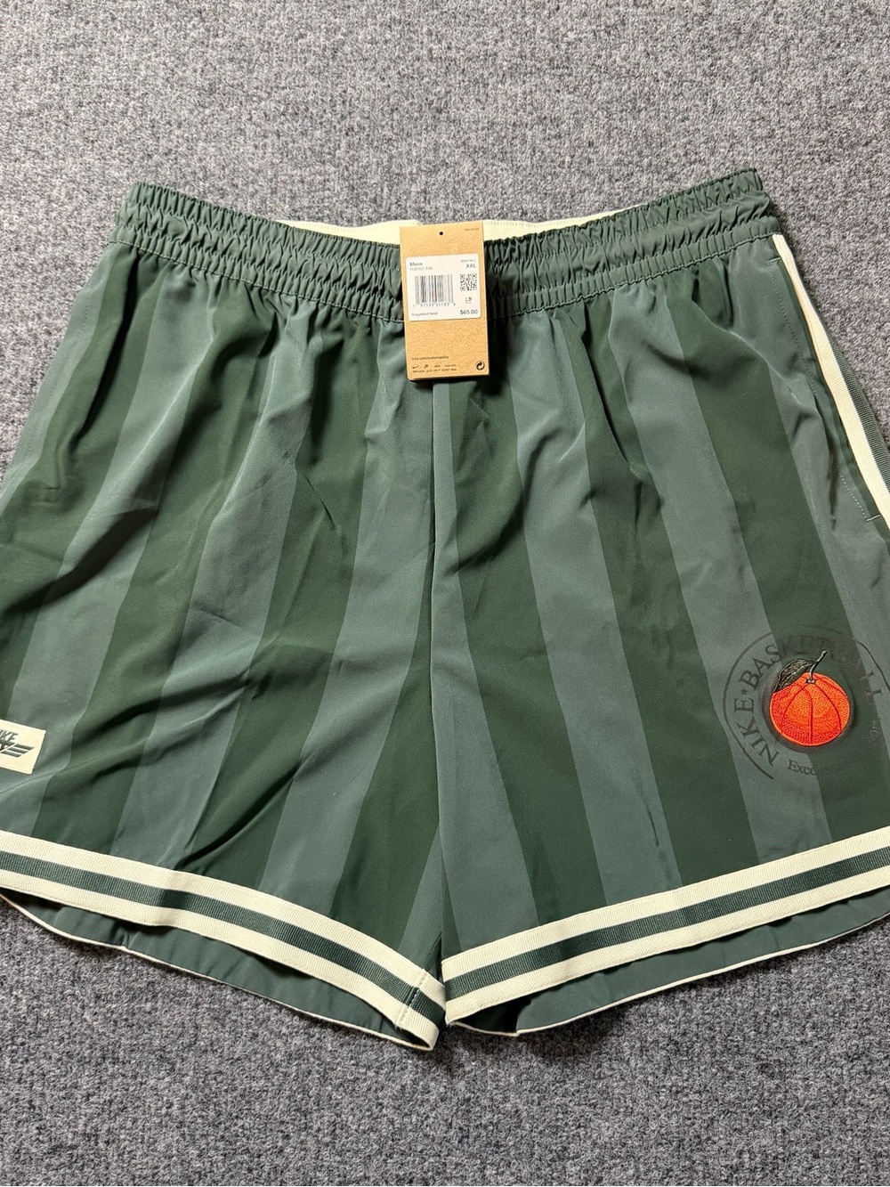 Nike DNA Dri-Fit 6” Basketball Shorts Vintage Green Men’s XXL $65 NWT HJ6357-338